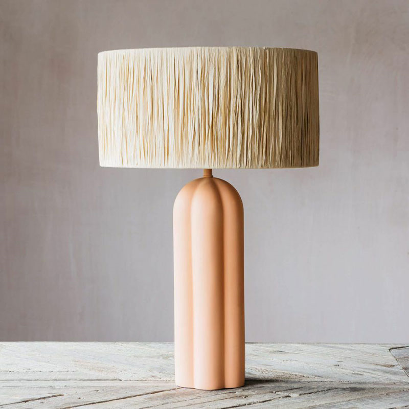 Bella Table Lamp, H41cm, Terracotta-1