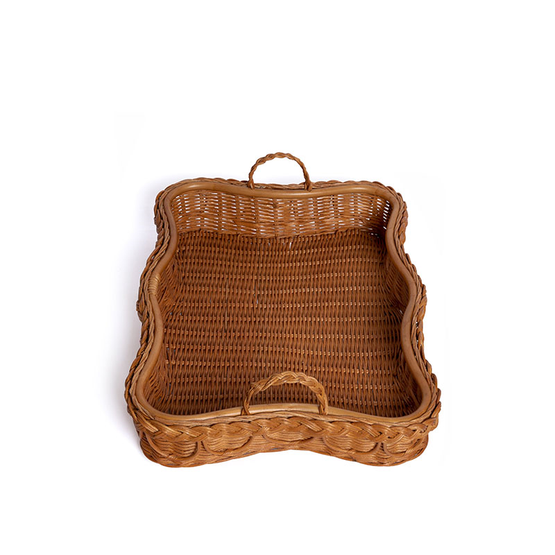 Hadley Rattan Tray, L53 x W40 x H10cm, Natural-4