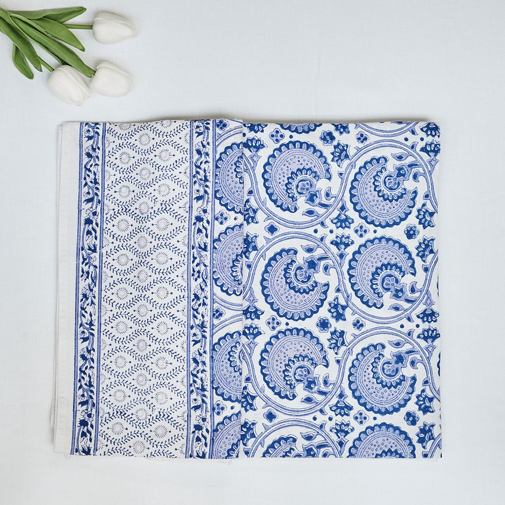 Darcey Blue Tablecloth Large-0