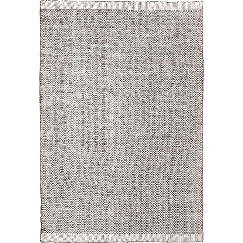 Basket Weave Indoor Outdoor Rug, 160 x 230cm, Graphite & White-1