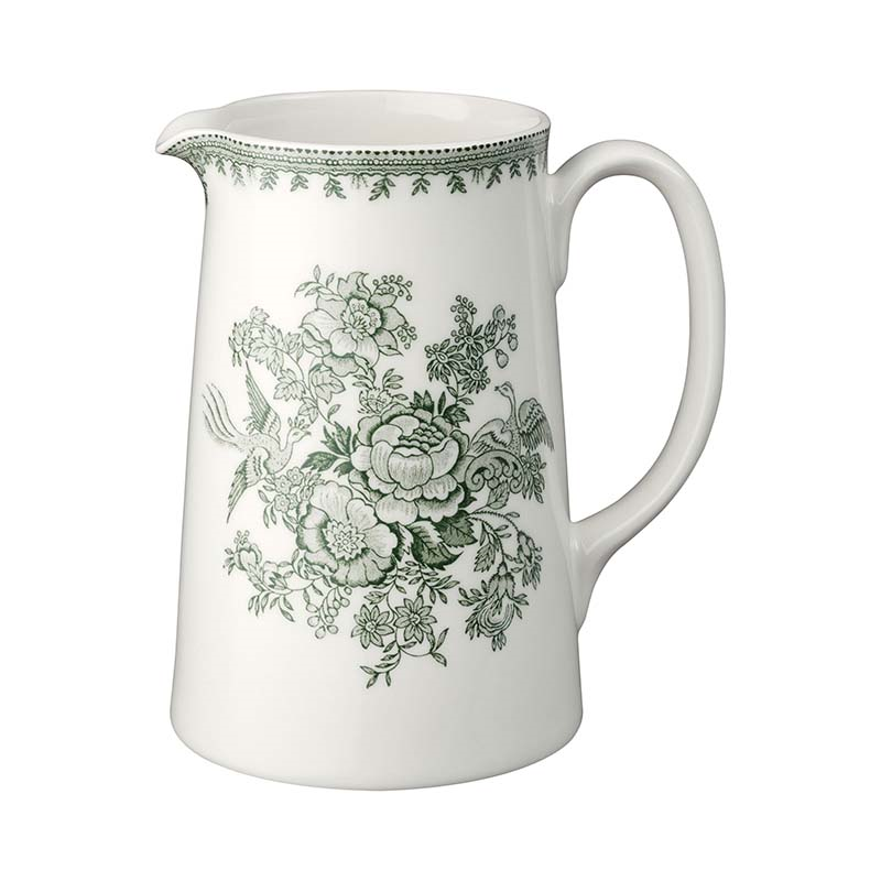 Asiatic Pheasants Tankard Jug, 1.1l, Green-0