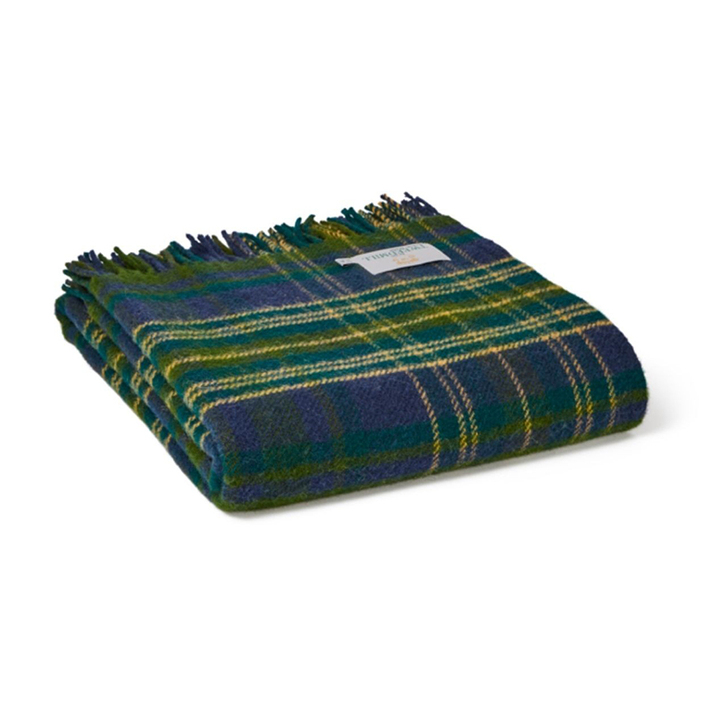 Tartan Throw, 150 x 183cm, Forest-0