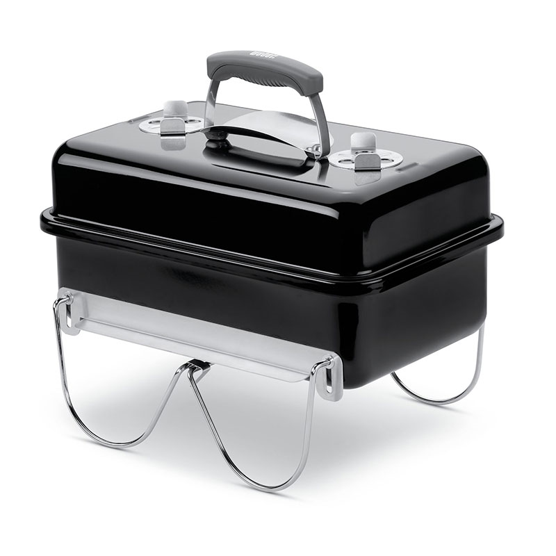 Go-Anywhere Portable charcoal barbecue, 44 x 42 x 27cm, Black-0