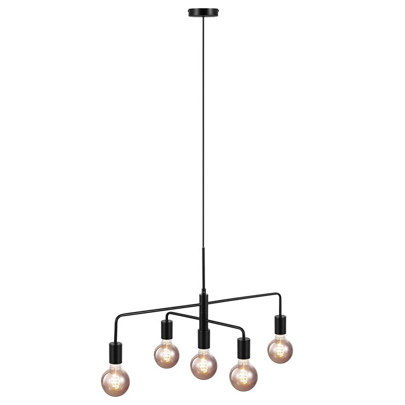 Gloom Pendant, H74.cm, Black-4