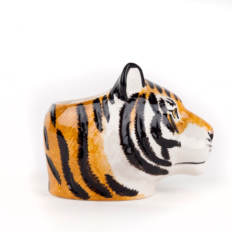 Tiger Egg Cup, H7.5cm, Orange-1