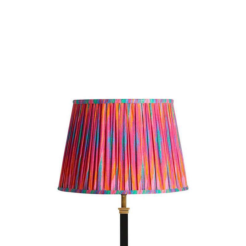 Straight empire Shade, 40cm, pink Ikat by Matthew Williamson-0