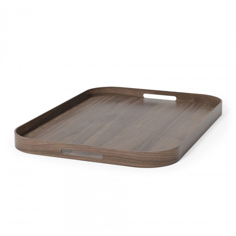 Bellhop 558 Rectangular Tray, Walnut-1