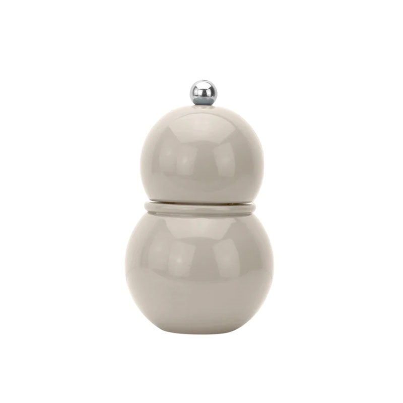 Bobbin Chubbie Salt & Pepper Mill, 12cm, Cappuccino-0