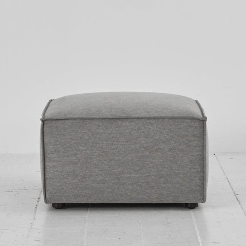 Model 03 Linen Ottoman, Shadow-1