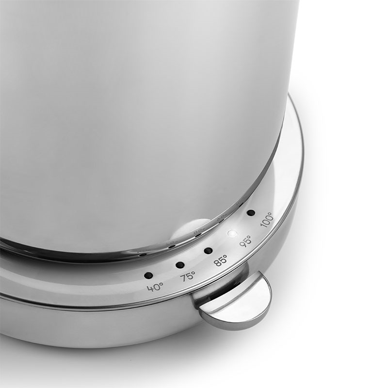 Temperature Control Kettle, 1.2L, Steel-5