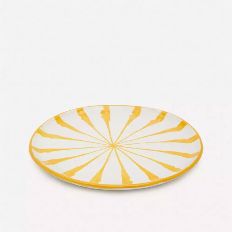 Circus Serving Plate, D28cm, Yellow-2