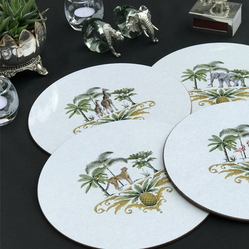 Out of Africa Set of 4 table mats, 25.5cm-0