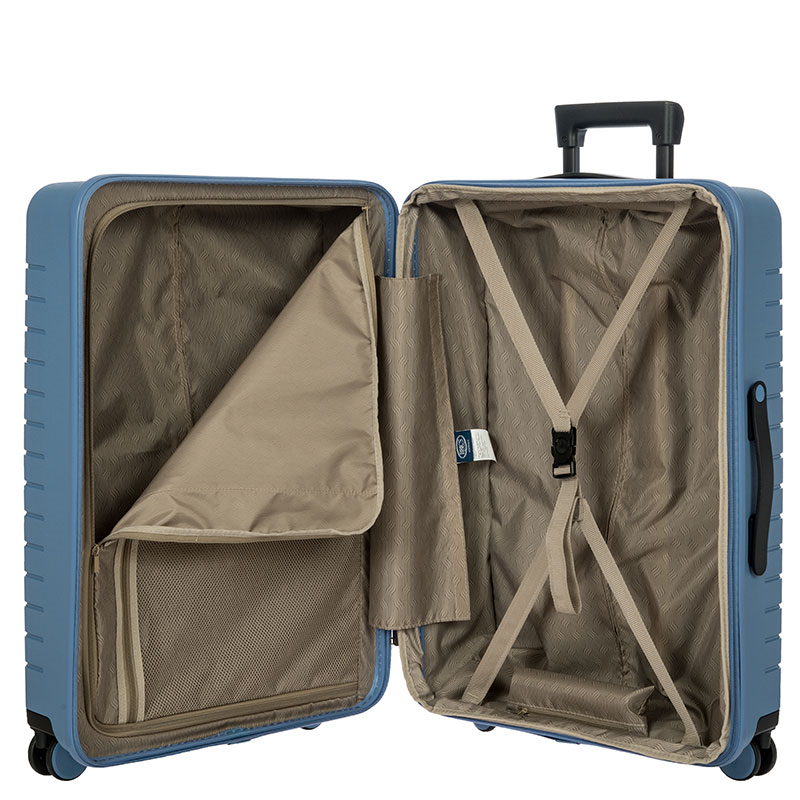 Ulisse Expandable Suitcase, H71 x L49 x W28cm, Grey Blue-5