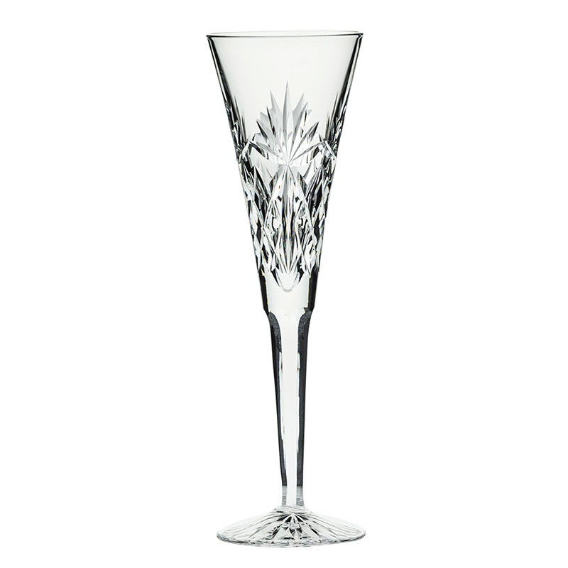 Kintyre Set of 2 Champagne Flutes, 170ml, Clear-2