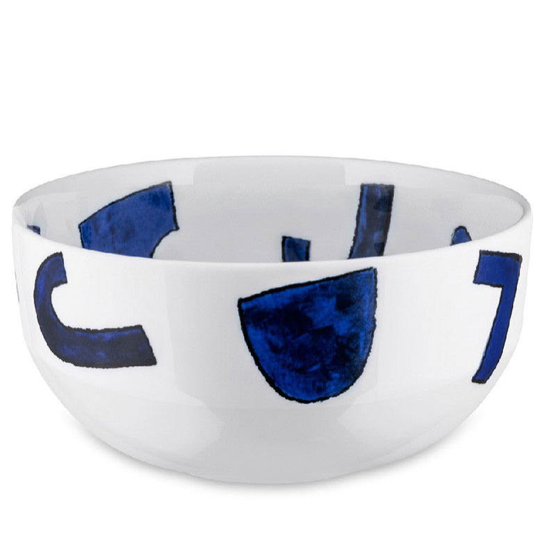 Itsumo Yunoki Salad Bowl, D25cm, Blue-0