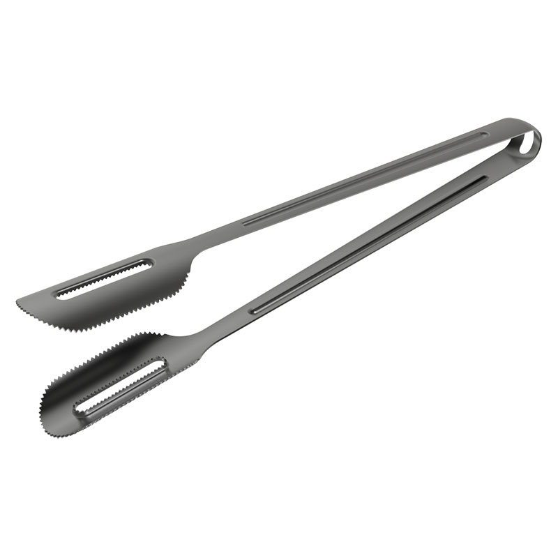 Ti-Series Pro Charcoal & Wood Chip Tongs-0