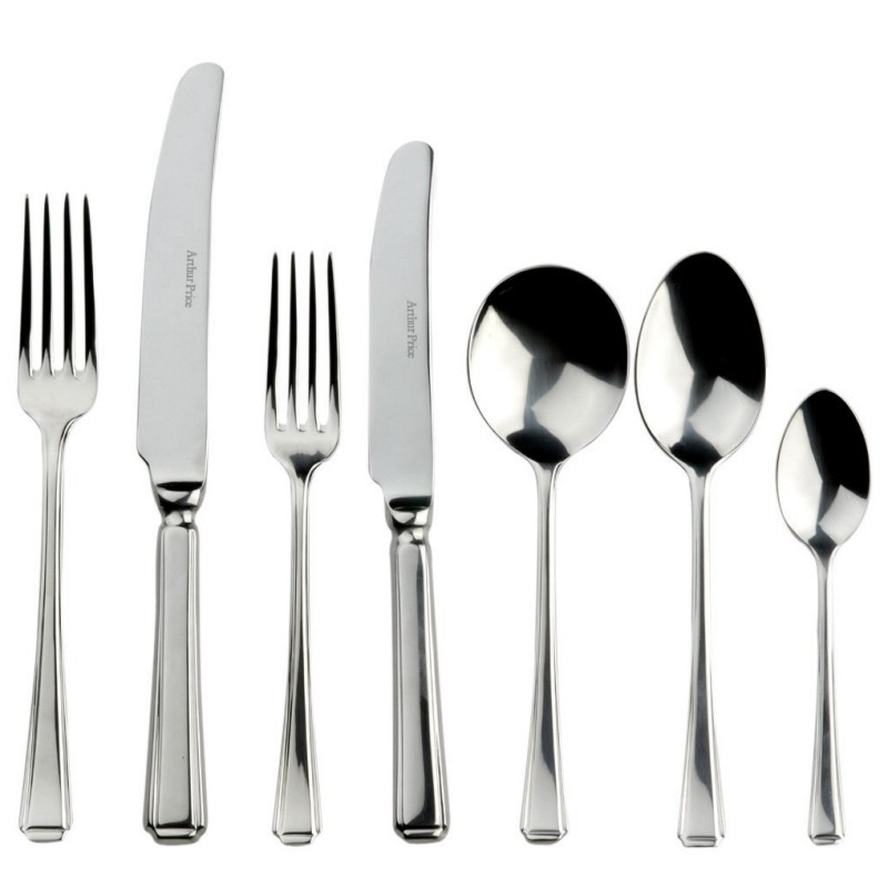 Harley 7 piece place setting, stainless steel-0