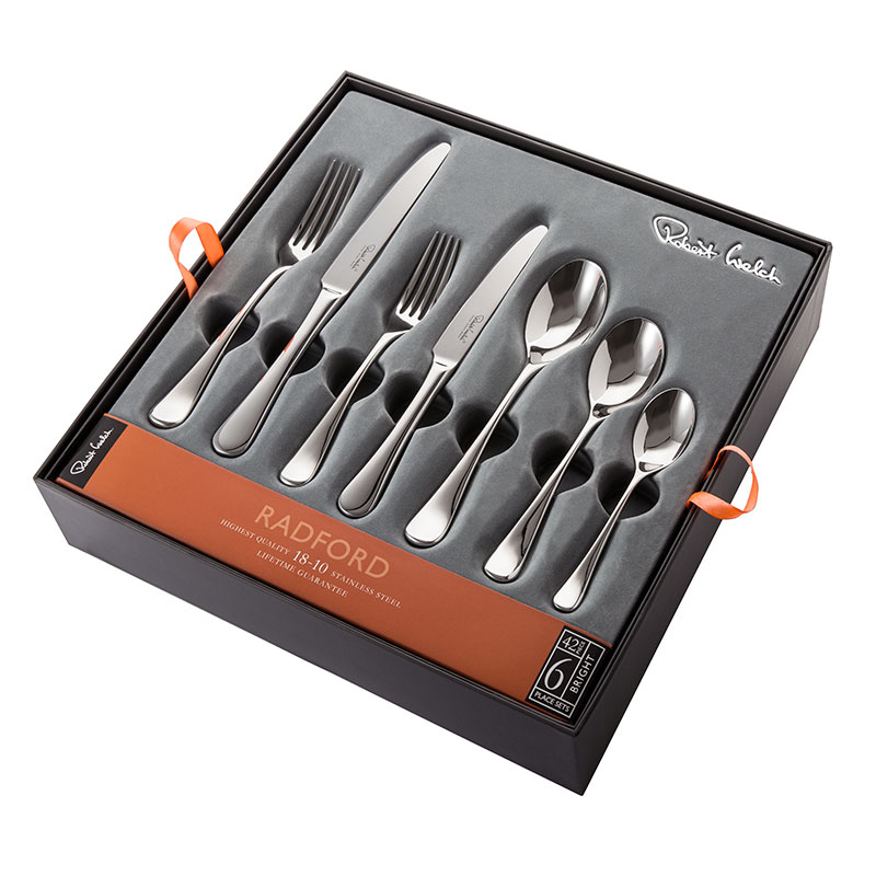 Radford 42 Piece Cutlery Set, Stainless Steel-1