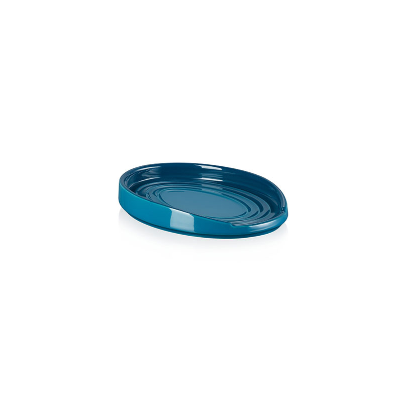 Oval Spoon Rest, Deep Teal-3