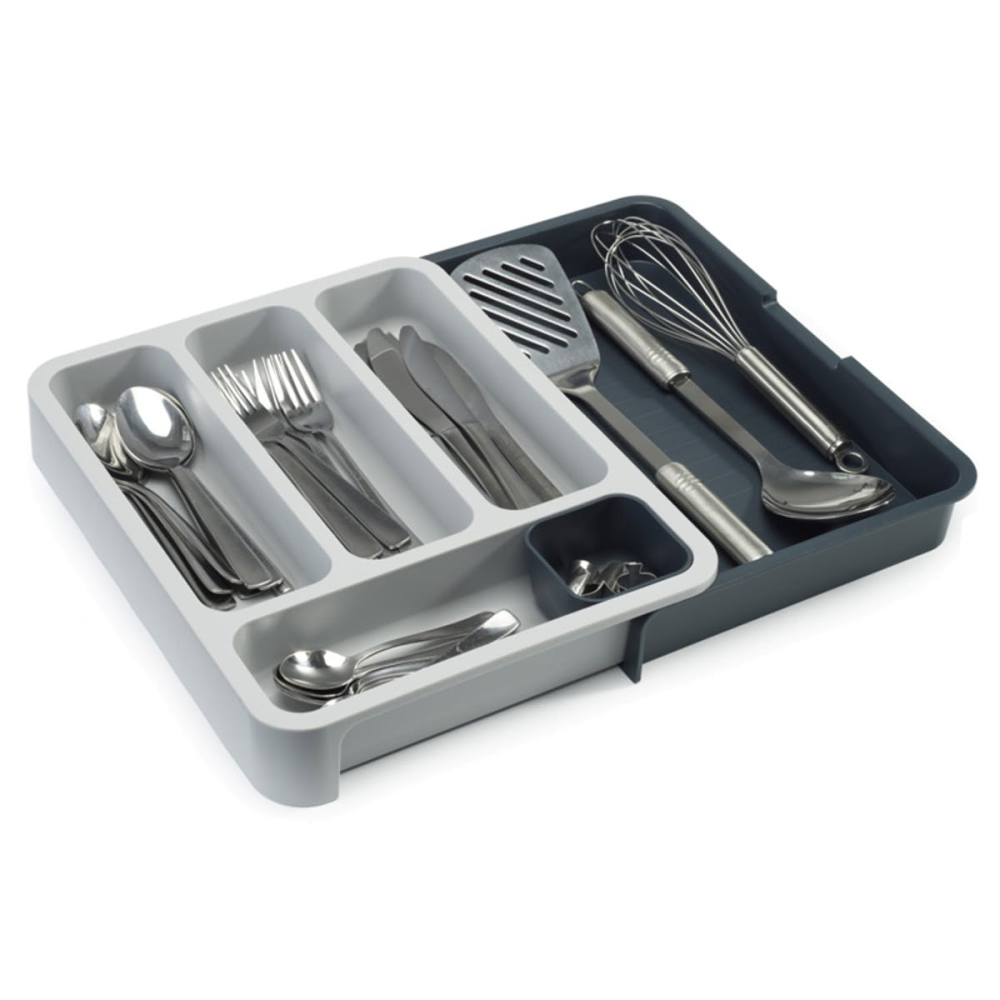 Drawer store cutlery drawer, Grey-1