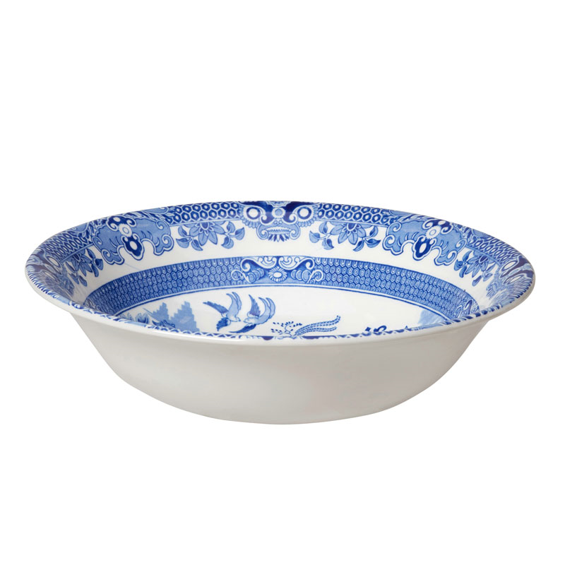 Blue Willow Soup Bowl, D20.5cm-0