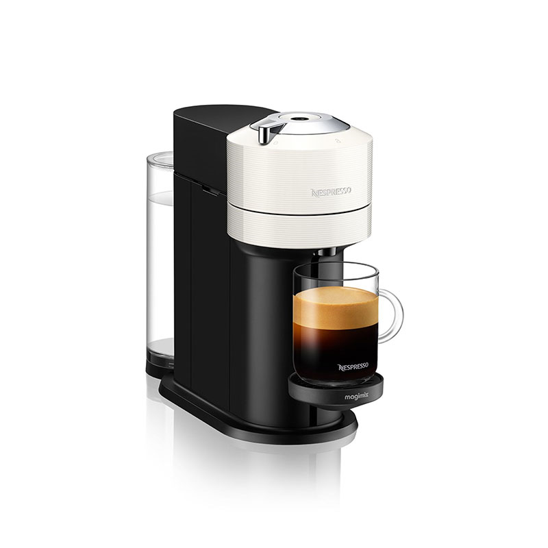 11710 Nespresso Vertuo Next & Milk Coffee Machine, White-4