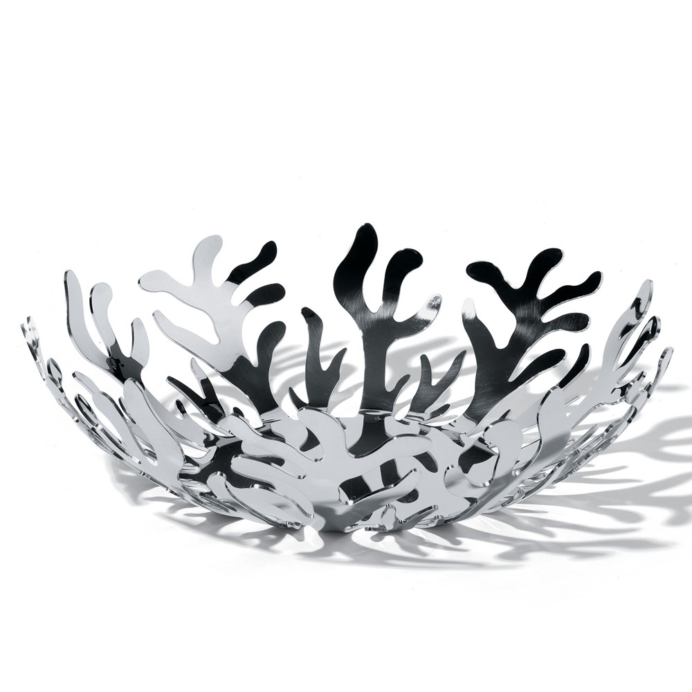 Mediterraneo by Emma Silvestris Bowl, 29cm, stainless steel-0