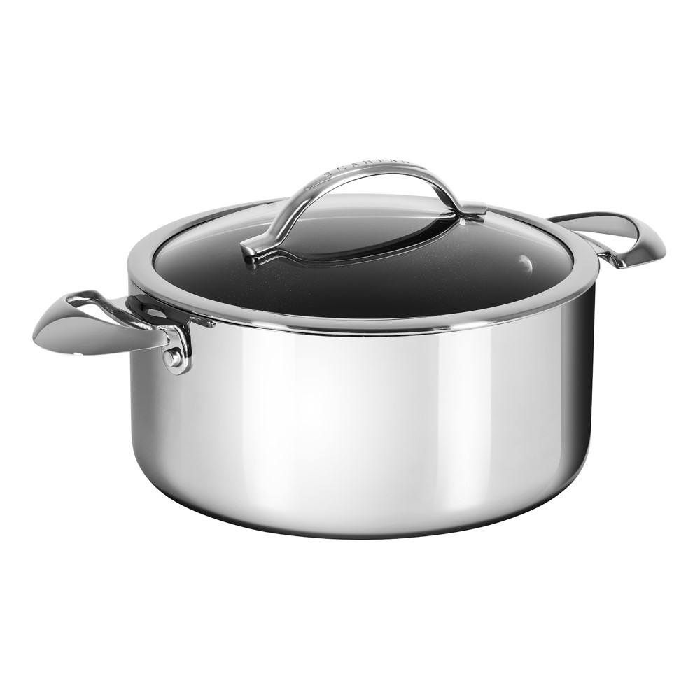 HaptIQ Casserole with lid, Dia24cm, Metallic-0