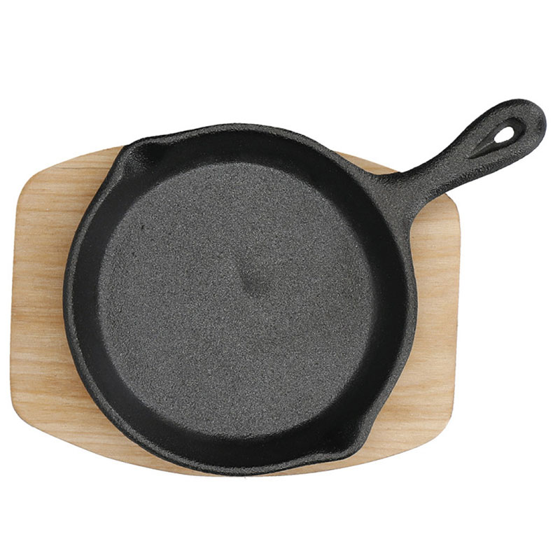 Mini frying pan, 11.5 x 16cm, Cast Iron-2