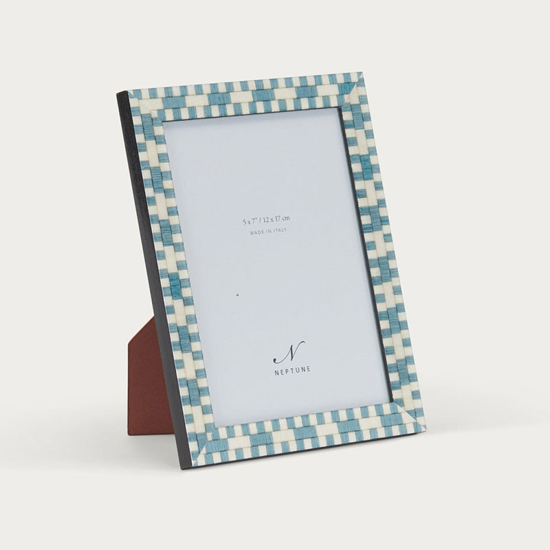 Montpellier Photo Frame, 5 x 7", Blue-1