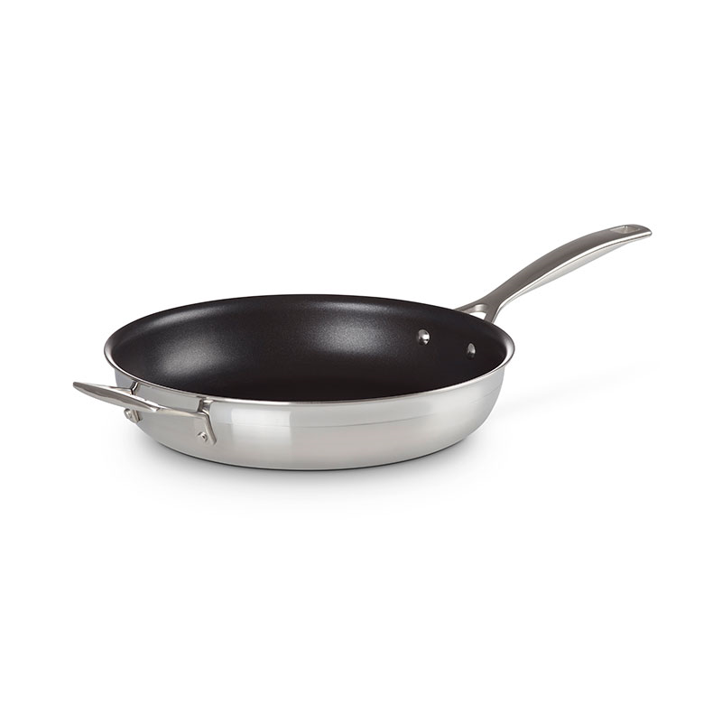 Classic 3-ply Non-Stick Frying Pan, 28cm, Stainless Steel-0