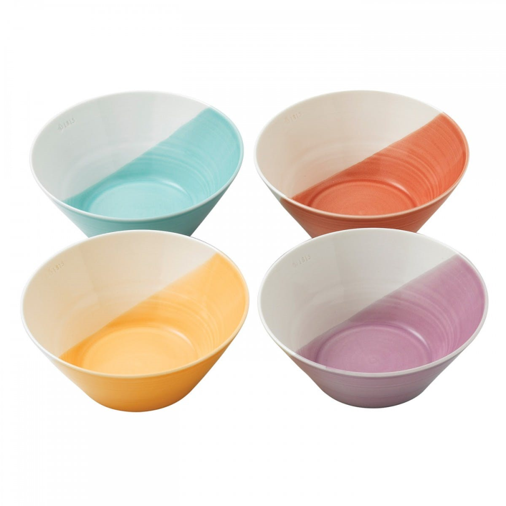 1815 Brights Set of 4 noodle bowls, 21cm, Mixed Colours-0