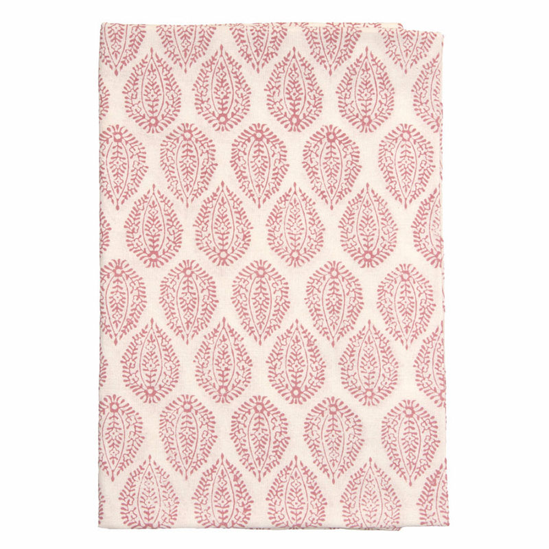 Leaf Tablecloth, 150x250cm, Pink-3