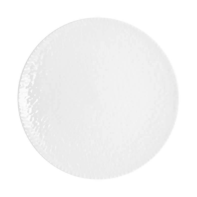 Carve White Dinner Plate, D27.5cm-2