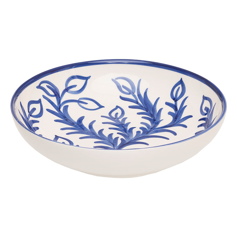 Vina Large Bowl, D24cm, Blue-3