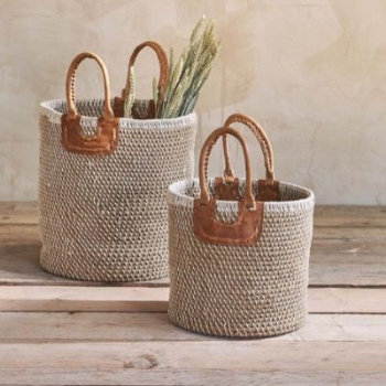 Indra Coil Basket, H41 x D38cm, Natural-0