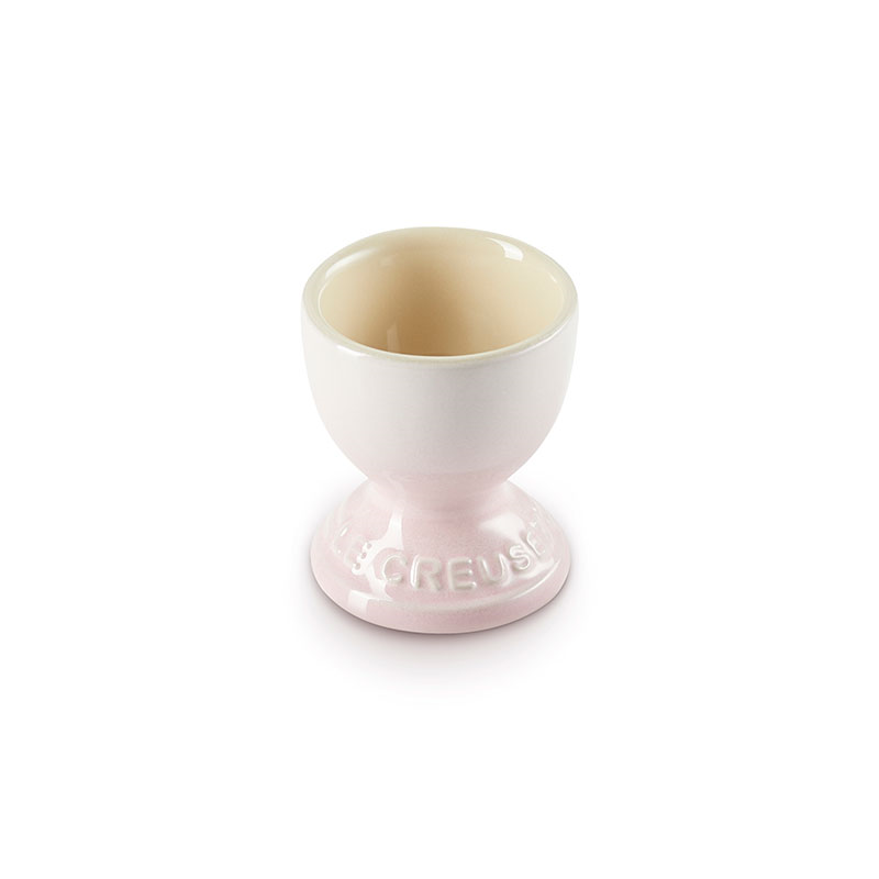 Stoneware Egg Cup, Shell Pink-1