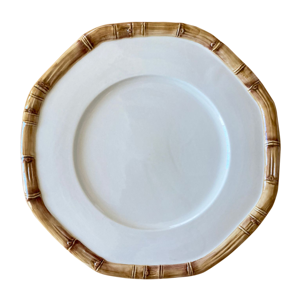 Bamboo Plate, D32cm, Natural-0