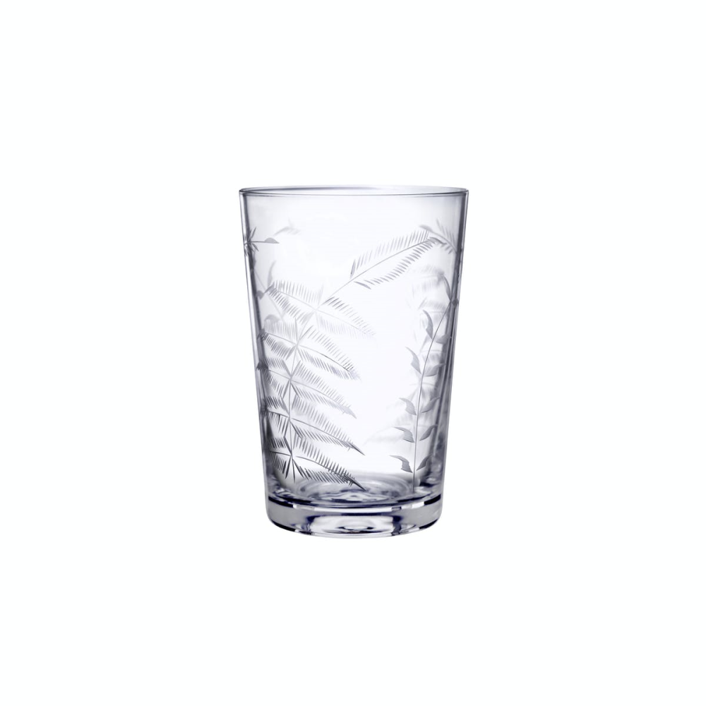 Fern Set of 6 tumblers, 210ml, Crystal-0