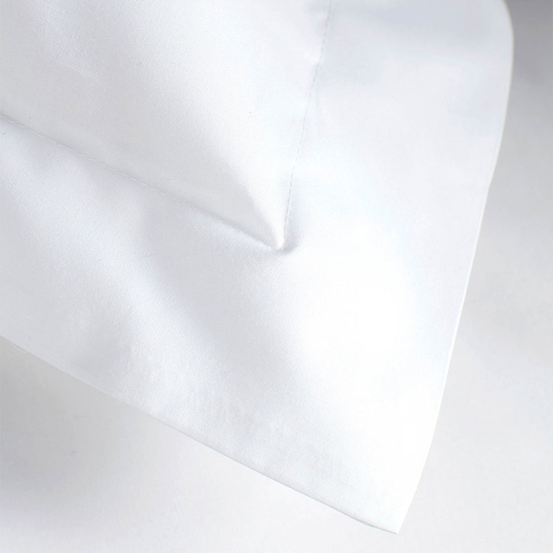 Petworth Cotton Oxford Pillowcase, Standard, White-2