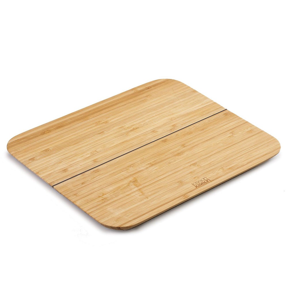 Chop 2 Pot Bamboo chopping board, W26 x D21cm-0