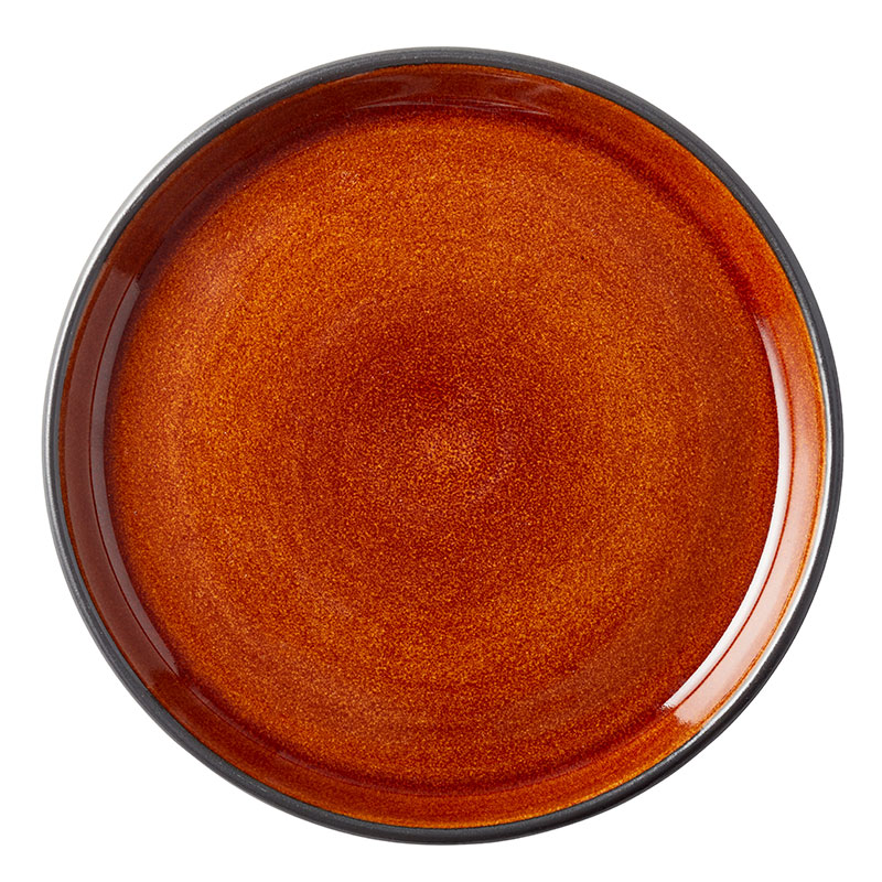 Gastro Plate, D17cm, Amber-0