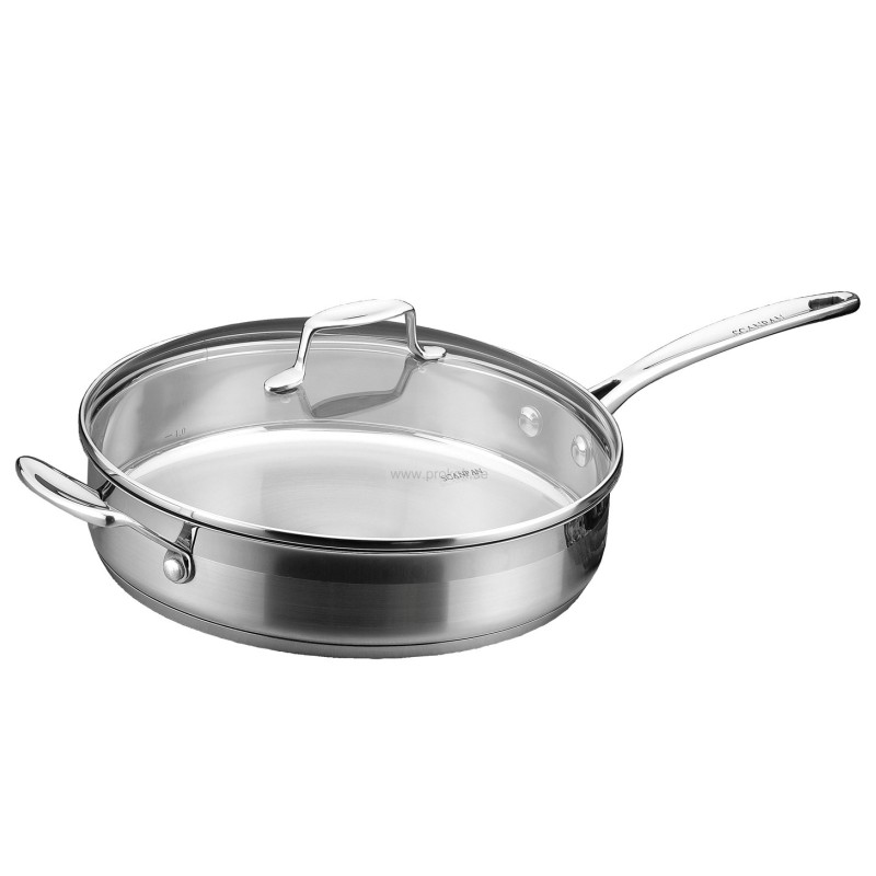 Impact Saute pan, 28cm, stainless steel-0