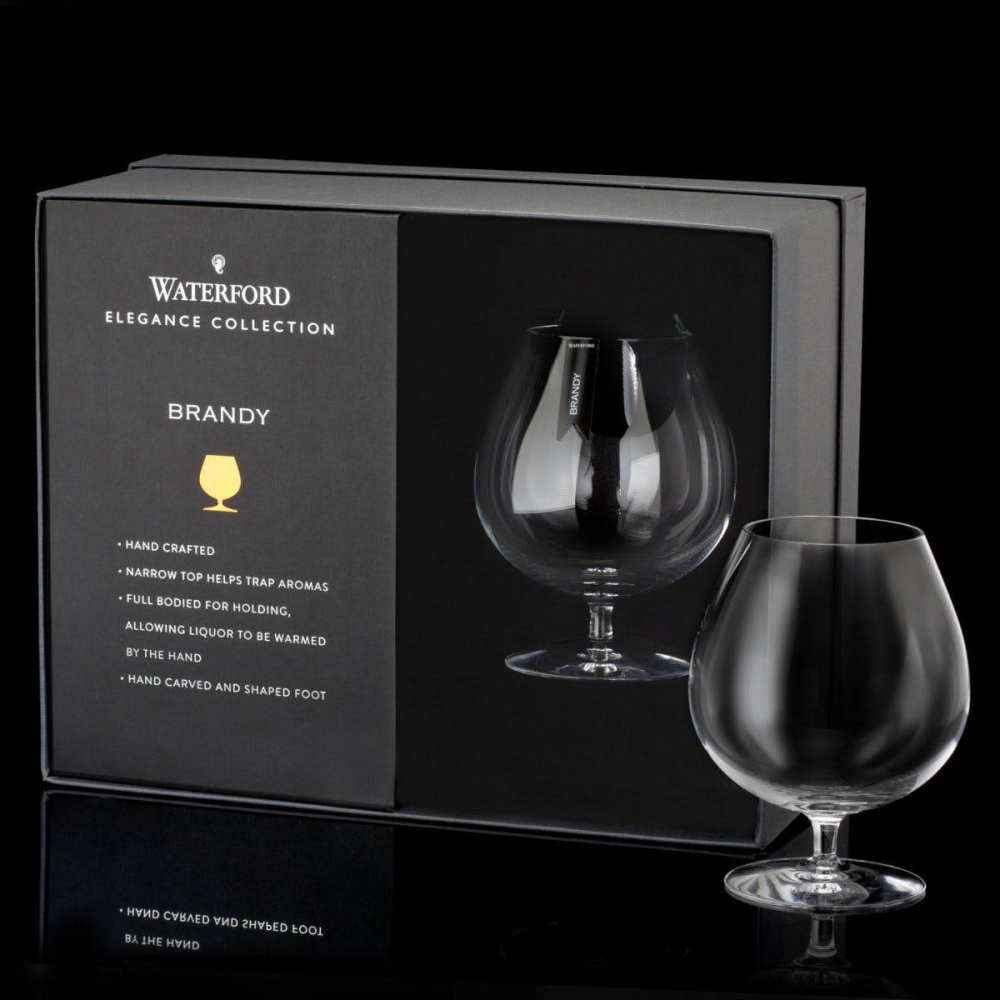 Elegance Pair of brandy glasses-2