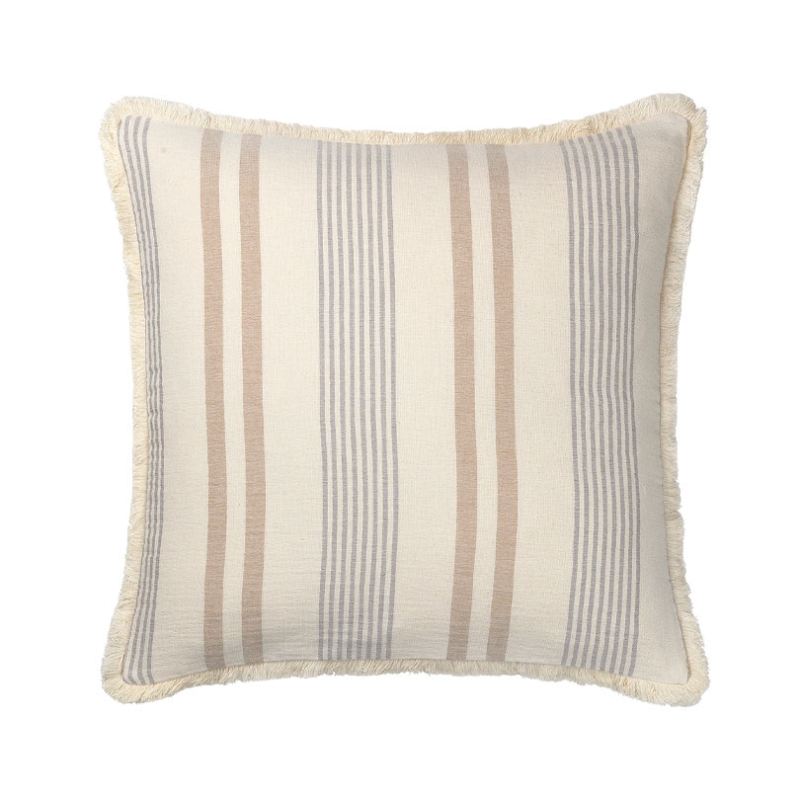 Iris Cushion Cover, 50cm x 50cm, Beige/Grey-0