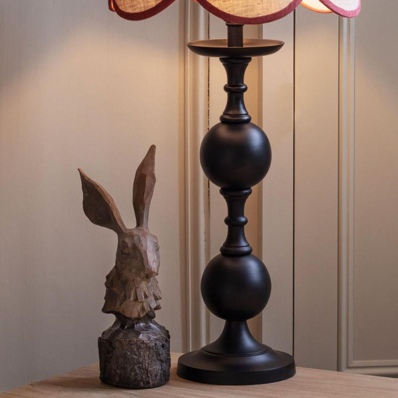 Hare Ornament, H33cm, Brown-2