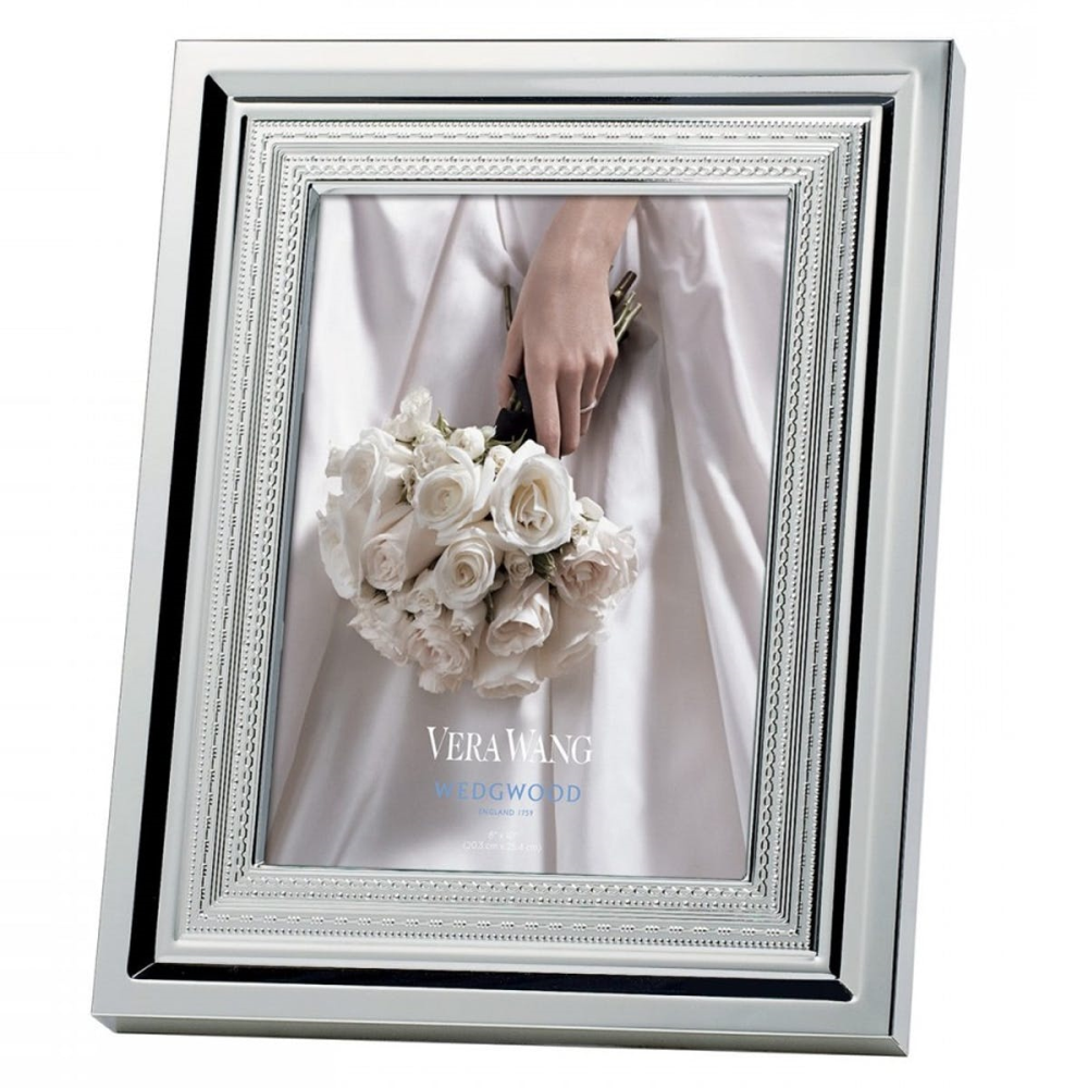 Vera Wang With Love Photo Frame, 8 x 10", Silver Plate-0