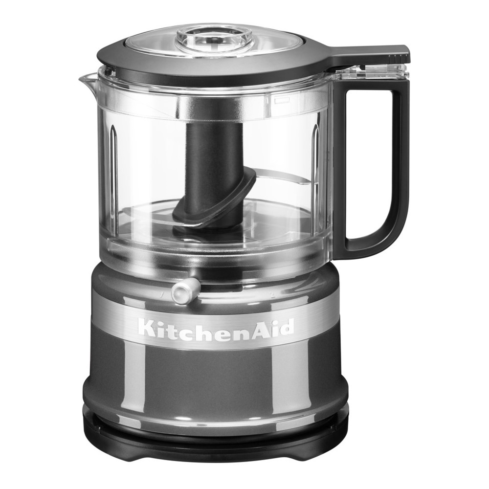 Mini Food processor, 830ml, Contour Silver-0