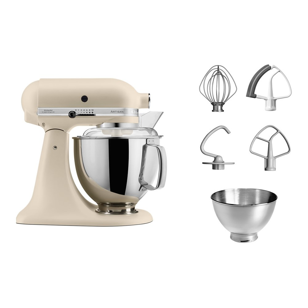 Artisan Stand Mixer, 4.8L, Fresh Linen-1