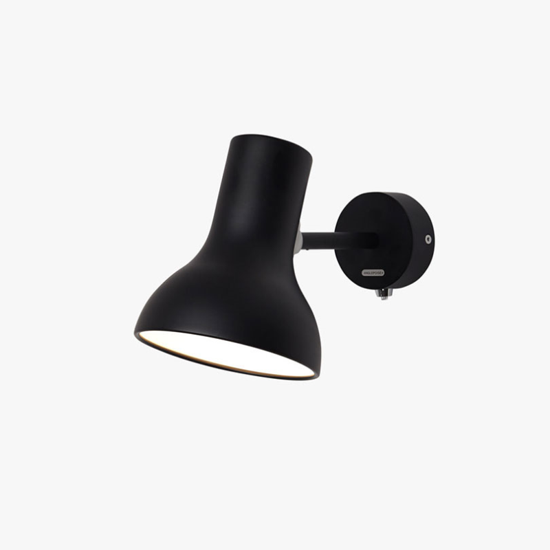 Type 75 Mini Wall Light, Jet Black-0